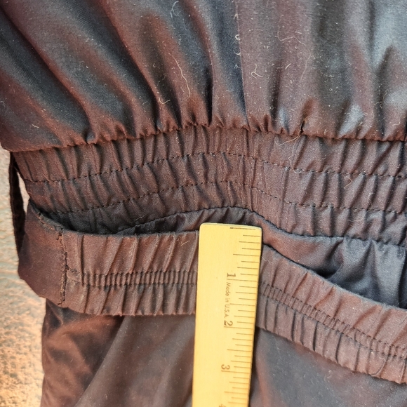 OBERMEYER Ski Suit Juniors Size 16 Black Pink Floral Retro Winter Outdoor Snow - Picture 13 of 16